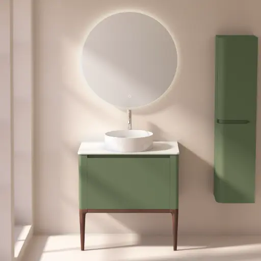 Meuble à poser, vert jonc 80 cm, Panthéon