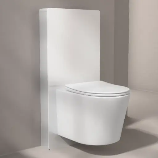 Bâti autoportant blanc Elo + Capteur + WC suspendu blanc brillant, Flavia