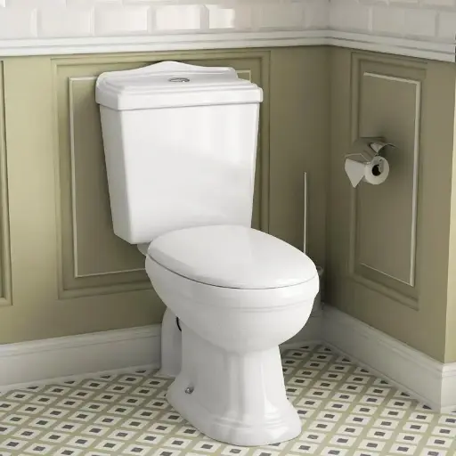 WC à poser rétro Laetitia + abattant