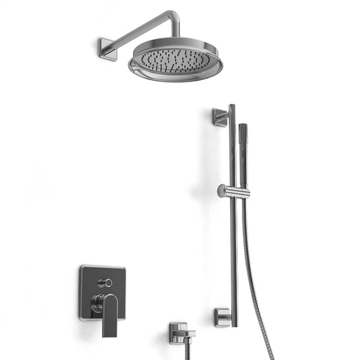 Pack douche à encastrer mitigeur, chromé, Monceau