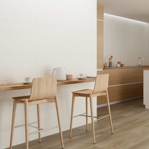 Stryn, Blanc mat ou brillant, 40x120 cm