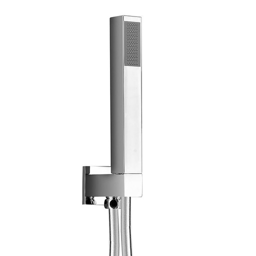 Douchette à main avec support prise d'eau et flexible, Qube