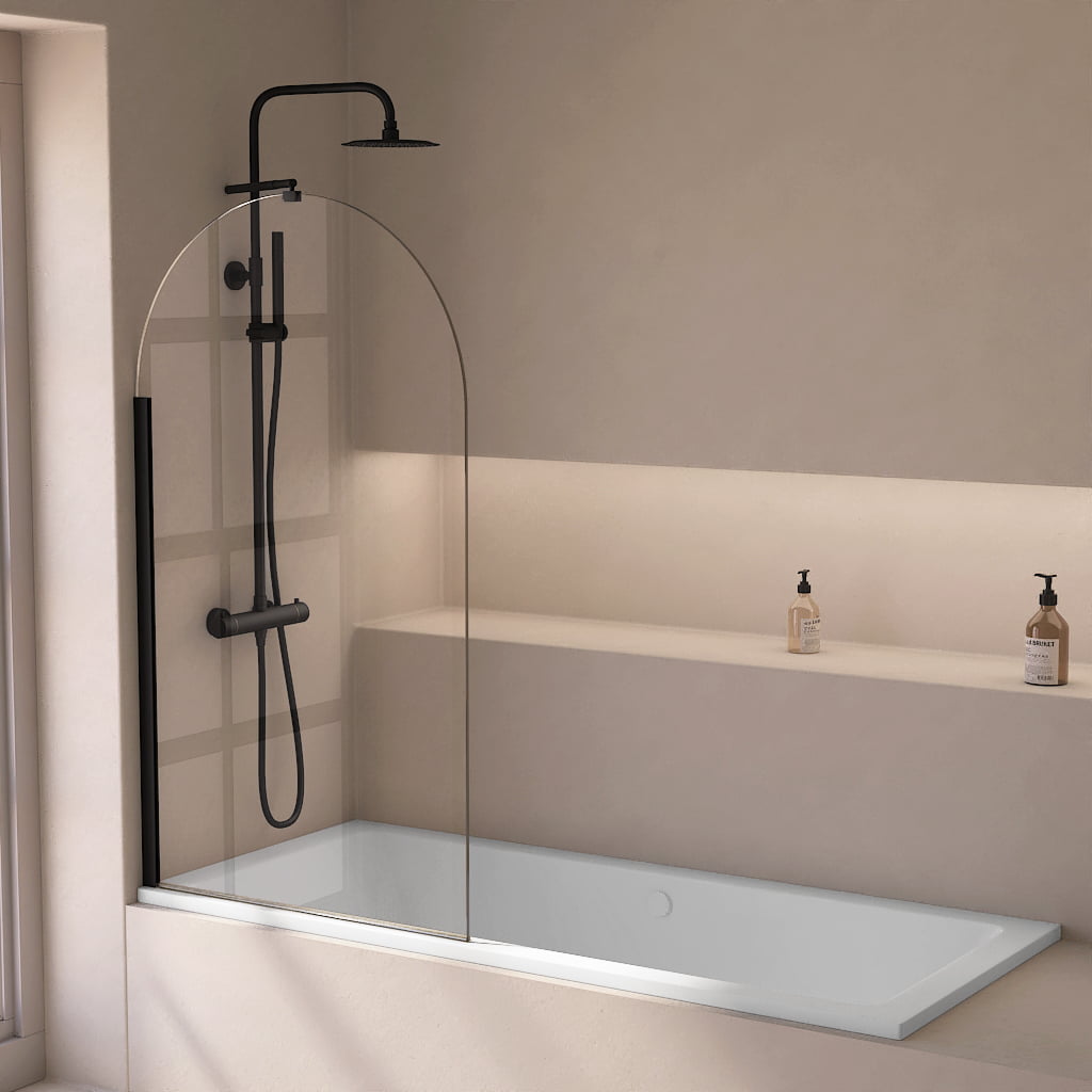 Pare Baignoire D Angle Arrondi
