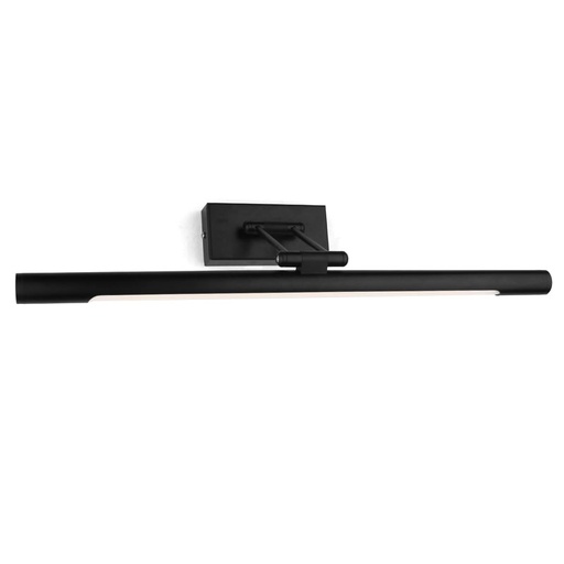 Applique murale LED 67 cm noire, Magda