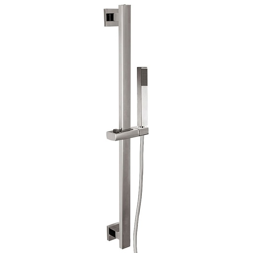 Set barre de douche complet, chrome, Tuileries II