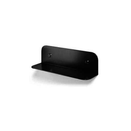 Etagère murale inox, 36, 60 ou 90 cm, Noir brossé, Châtelet