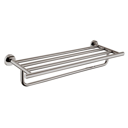 Rack porte-serviettes, chrome, Châtelet