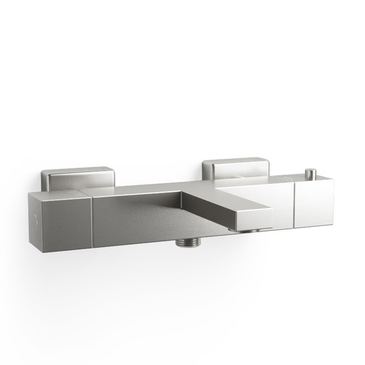 Robinet mitigeur thermostatique bain douche inox brossé, Tuileries II