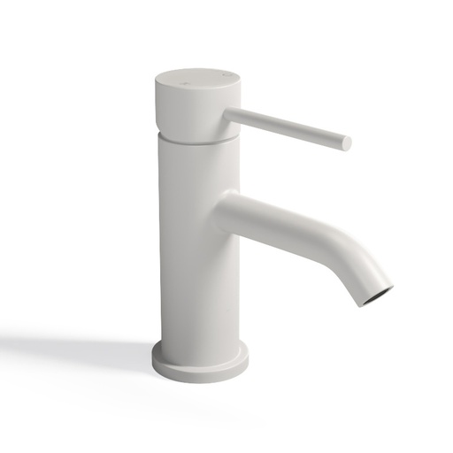 Robinet mitigeur lave-mains blanc mat, Châtelet