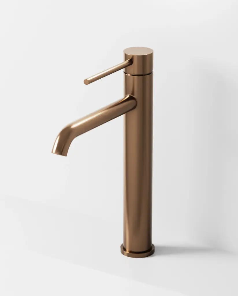 Robinets De Lavabo De Salle De Bain En Laiton Or Rose Robinet Eau Froide Et Chaude