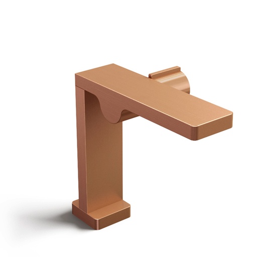 Robinet mitigeur lavabo or rose mat, Carrousel