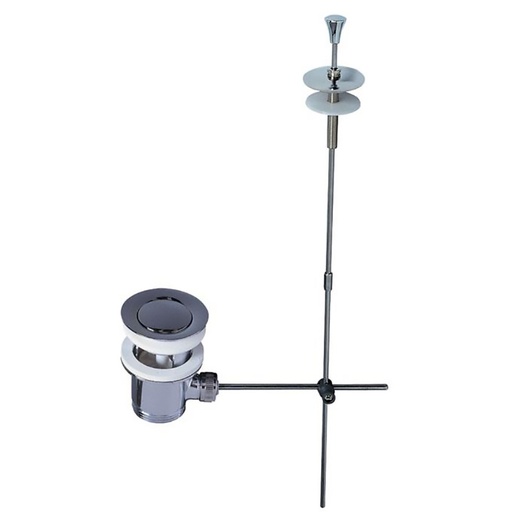 Bonde à tirette pour lavabo et vasque
