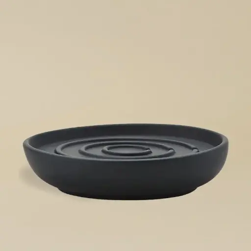 Coupelle porte savon, Noir, Nova One