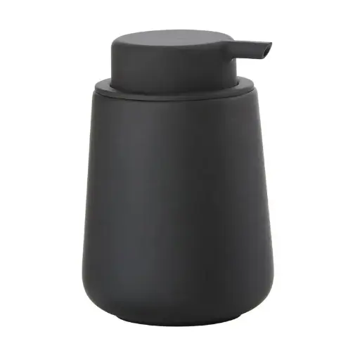 Distributeur de savon liquide à poser, noir, Nova One