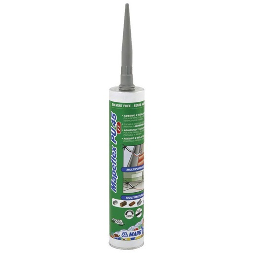 Mastic-colle polyuréthane, à haut module élastique, rapide, pouvant être peint