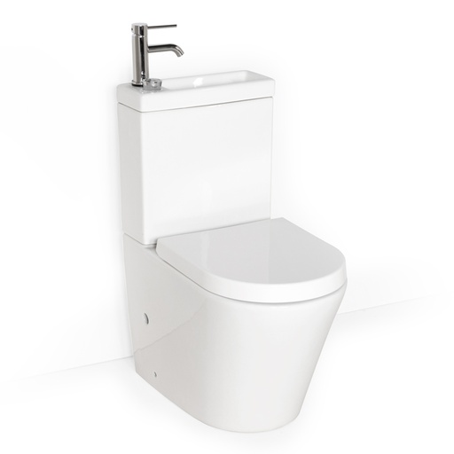 WC à poser avec lave-mains intégré et robinet mitigeur, Integral 2