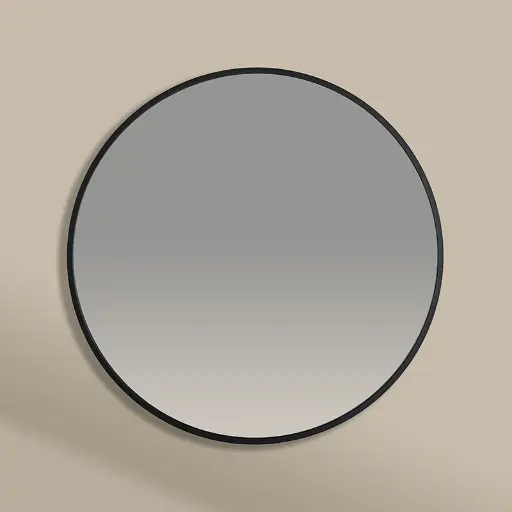 Miroir Rond 60cm, Châtelet2, 2 couleurs 